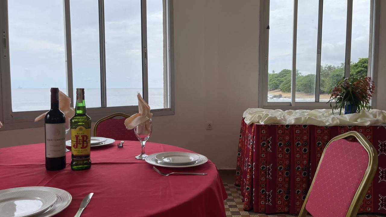 Hotel Les Polygones Kribi Exteriör bild
